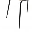 Chaise de salle à manger Kick Saar - Crème