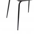 Chaise de salle à manger Kick Saar - Gris