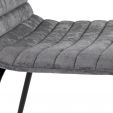 Chaise de salle à manger Kick Saar - Gris