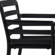 Chaise de jardin Kick Marc - Noir