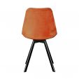 Chaise scandinave Kick Soof - Orange