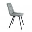Chaise salle à manger Kick Monz - Gris