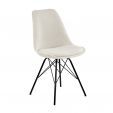 Chaise scandinave Kick Jens - Blanc