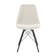 Chaise scandinave Kick Jens - Blanc