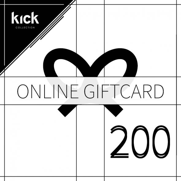 Carte cadeau en ligne Kick - 200