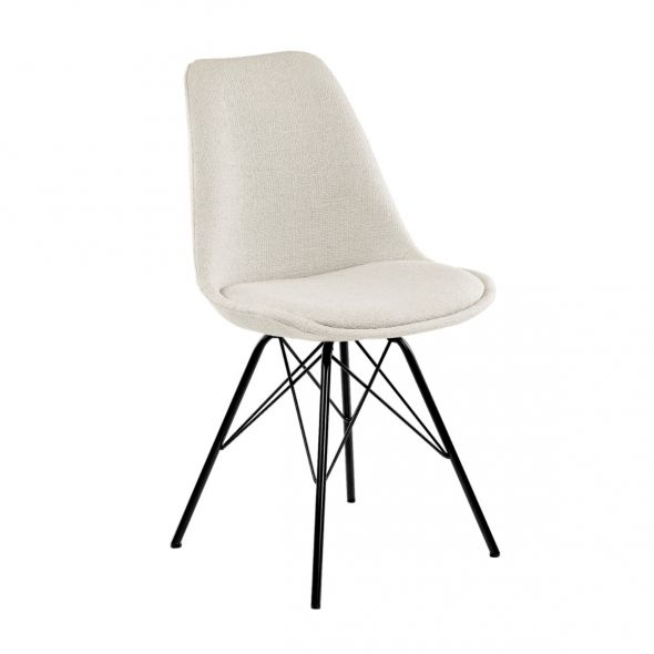 Chaise scandinave Kick Jens - Blanc