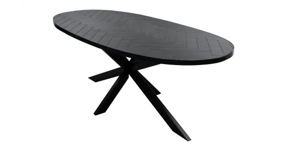Kick table de salle à manger Hugo Ovale - 210 cm