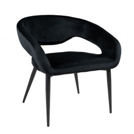 Fauteuil Kick Lenn - Velvet Noir